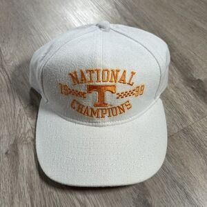 Tennessee Volunteers Pro Player White and Orange National Champions Hat